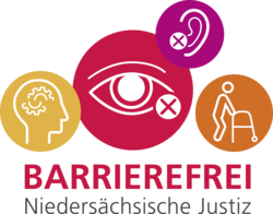 Barrierefrei - Niedersächsische Justiz (zu den Informationen zur Barrierefreiheit)